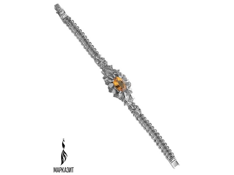 Браслет арт. BR0590 Марказит, Султанит синт.