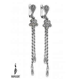 Серьги арт. HE0752 Марказит