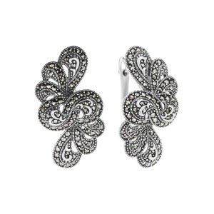 Серьги арт. HE788 Марказит