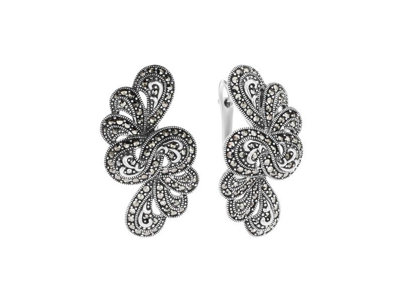 Серьги арт. HE788 Марказит