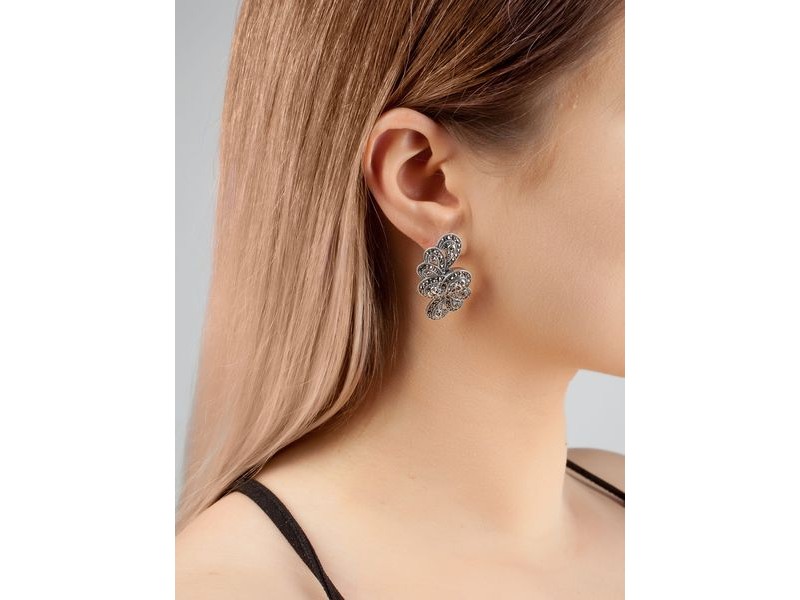 Серьги арт. HE788 Марказит