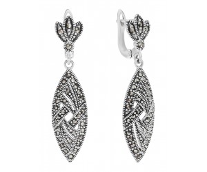 Серьги арт. HE600 Марказит